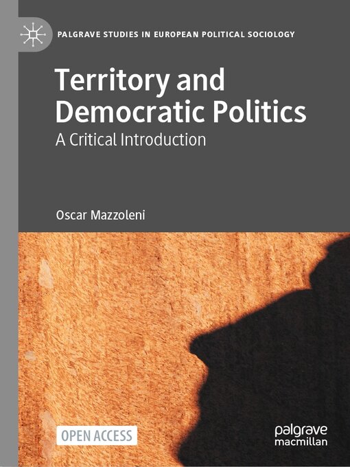 Title details for Territory and Democratic Politics by Oscar Mazzoleni - Available